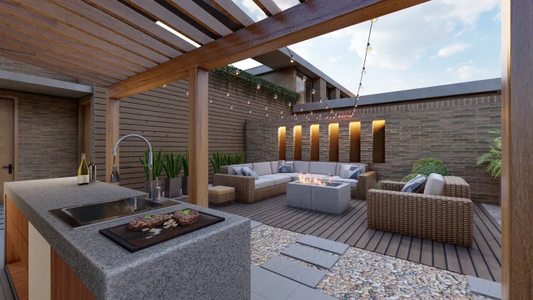 Apartamentos con Terraza BBQ