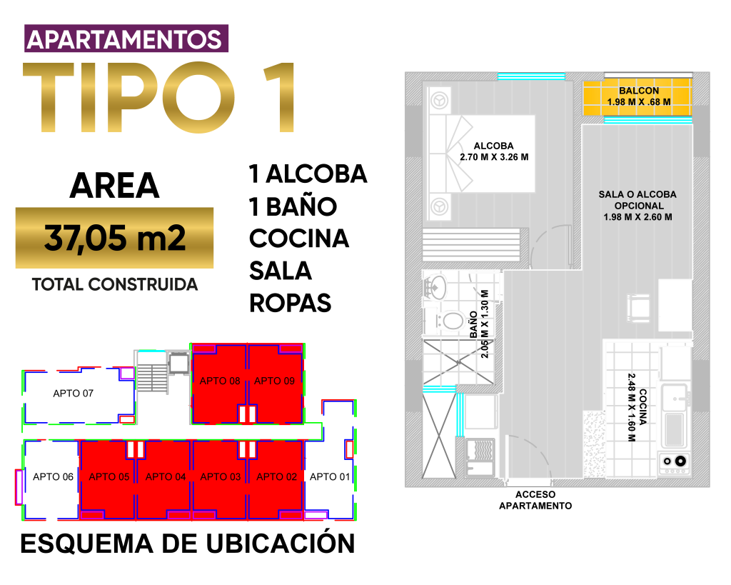 apartamentos vis