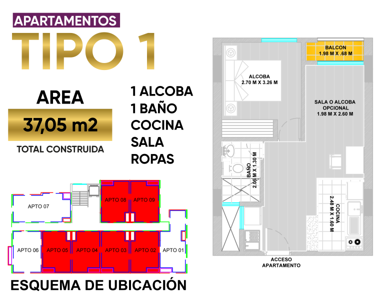 apartamentos vis