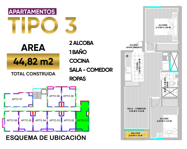 apartamentos vis